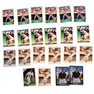 Mark‎ McGwire Score Baseball Card Lot 22 Oakland A's Mixed Years Raw Vintage